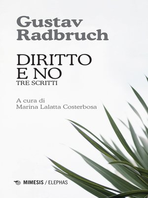 cover image of Diritto e no